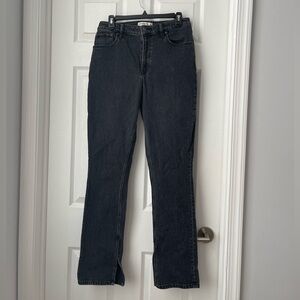 Abercrombie & Fitch Dark Gray High Rise Jeans